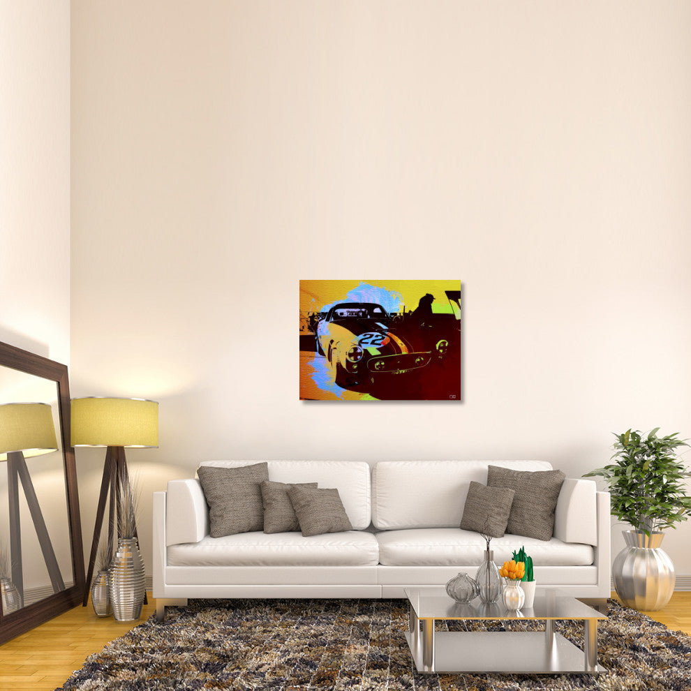 "Ferrari Watercolor" Fine Art Print