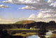 Frederic Edwin Church West Rock, New Haven Premium Canvas Print