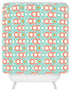Heather Dutton Ring A Ding Shower Curtain
