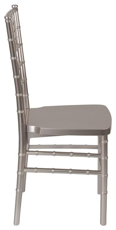 HERCULES PREMIUM Series Pewter Resin Stacking Chiavari Chair