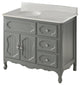 42" Victorian Cottage-Style Knoxville Bathroom Sink Vanity