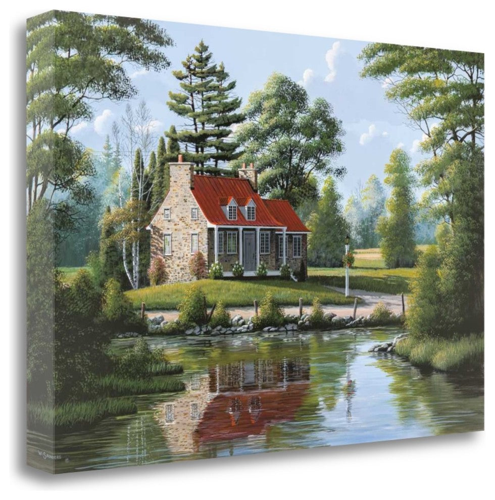 "Summer Breeze" By Bill Saunders, Giclee Print on Gallery Wrap Canvas