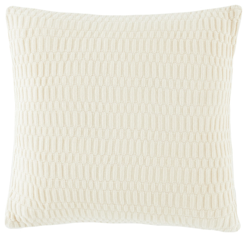 Safavieh Mari 18X18 Pillow, Ivory