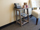 Ladder Chairside EndTable Rustic Gray