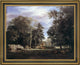 Adriaen Van de Velde the Farm Framed Premium Canvas Print, 20"x25"