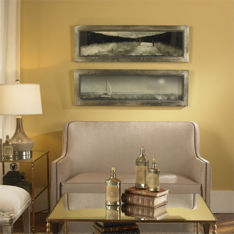 Uttermost Twilight Sail Framed Art Set of 2