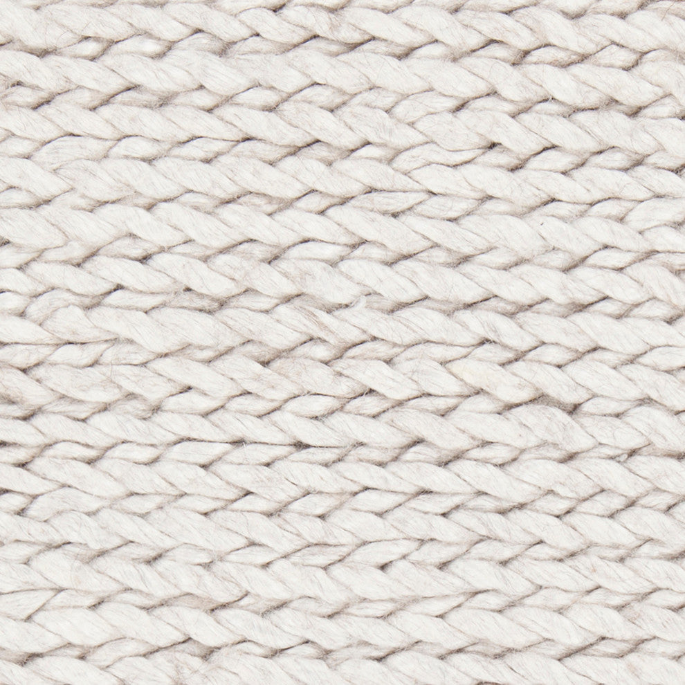 Chloe Contemporary Area Rug, Silver, 7'9"x10'6"