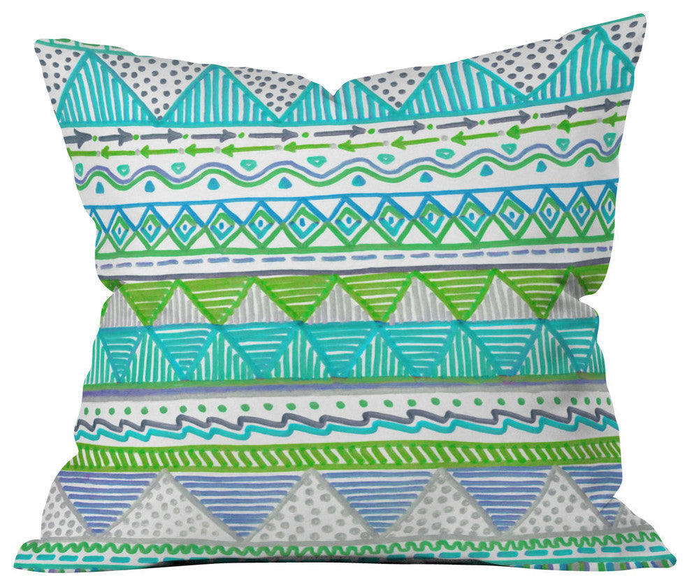 Lisa Argyropoulos Ocean T 1 Outdoor Throw Pillow
