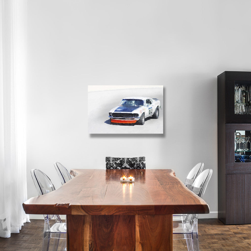 "Chevy Camaro Monterey Watercolor" Fine Art Print