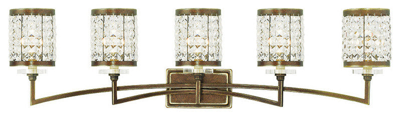Grammercy Bath Light, Hand Painted Palacial Bronze