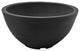 Delano 16" Planter, Caviar Black, 26" Bowl