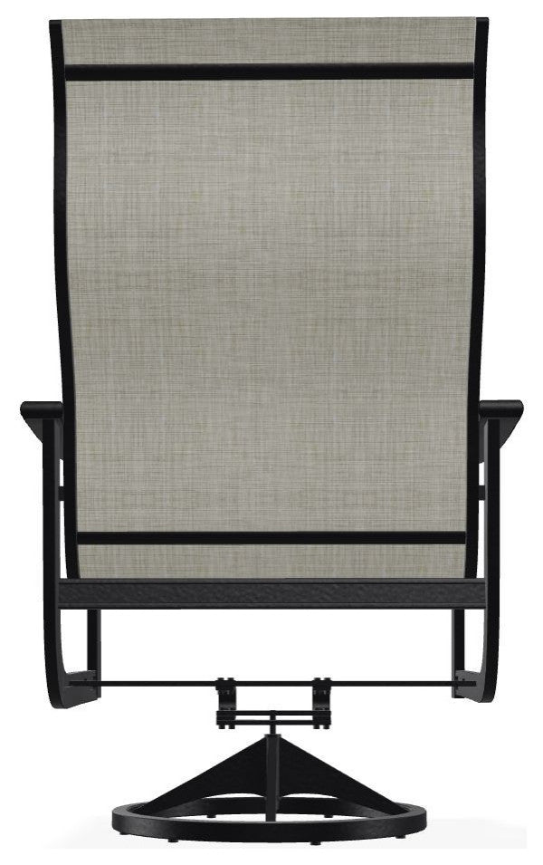 St. Catherine Sling Outdoor Supreme Swivel Rocker, Ella/Black