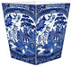 Blue Willow Wastepaper Basket