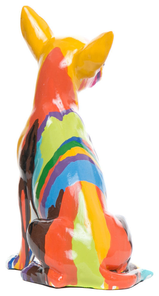 Interior Illusions Plus Graffiti Chihuahua, 10" Tall