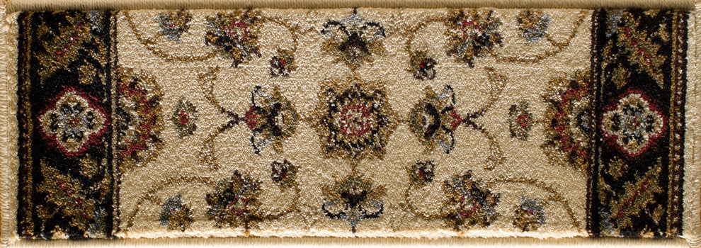 Kazmir Area Rug, Ivory Black, 7'3"x10'10"