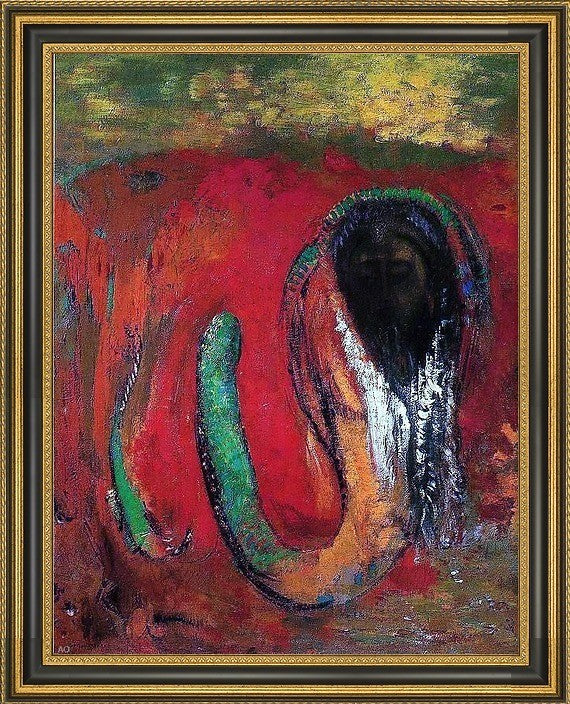 Odilon Redon Onnes (Christ Serpent)