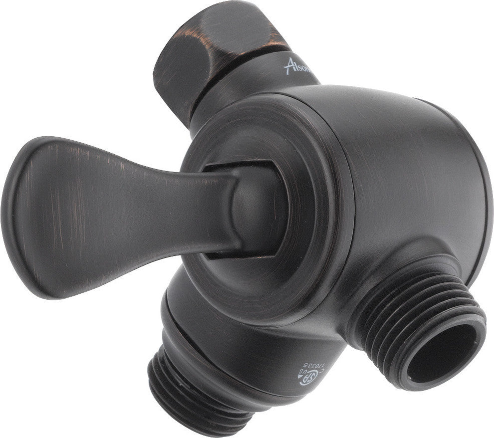 Delta 3-Way Shower Arm Diverter for Hand Shower, Venetian Bronze, U4929-RB-PK