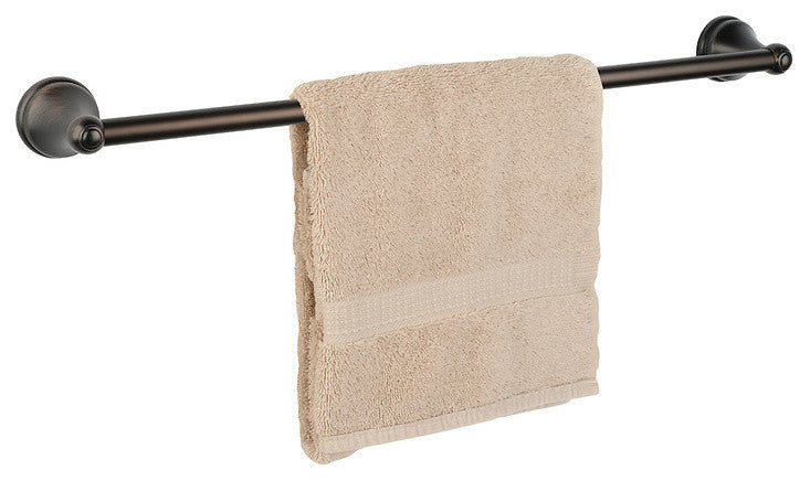 Dynasty Hardware 5018 Brentwood 18" Single Towel Bar, Oil Rubbed Bronze