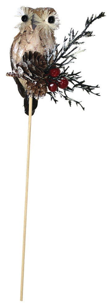 Owl On Branch, 3"