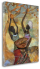 "Harvest Dance I" By Eric Yang,Ready to Hang Giclee Print on Gallery Wrap Canvas
