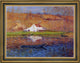 Gustave Loiseau by the Loing River Framed Premium Canvas Print, 21"x28"