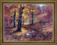 John Elwood Bundy Hillside in the Fall Framed Premium Canvas Print, 21"x28"