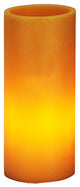 Meyda Lighting 123731 3"W Cylindre Amber Poly Resin Shade