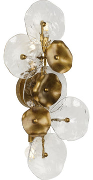 Loretta Collection 4-Light Gold Ombre Transitional Wall Sconce