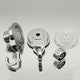 Strong Hold Vacuum Suction Cup Hooks Shower-Kitchen Walls Organizer Loofah Set 2