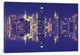 "Double Sided Manhattan Skyline" by Philippe Hugonnard, 18x12x1.5, 1-Piece