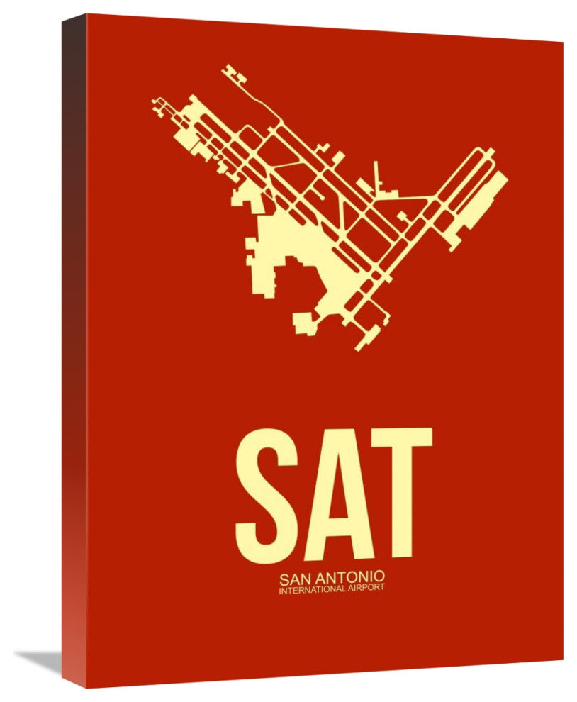 "SAT San Antonio Airport 1" Fine Art Print