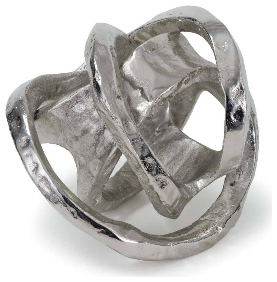 Metal Knot, Polished Nickel