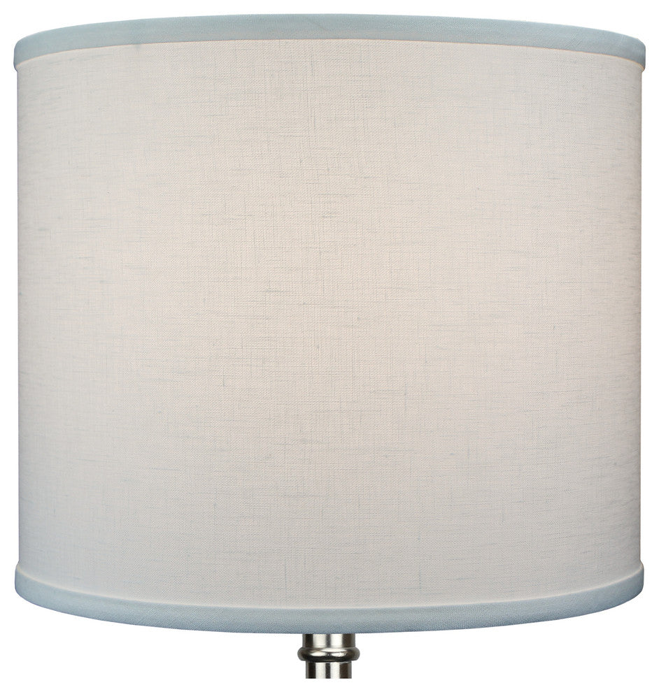 Fenchel Shades, 14"x14"x12" Spider Attachment Drum Lamp Shade, Deisgner