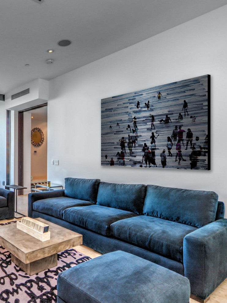 "Frescos" Print on Brushed Aluminum, 60"x40"