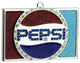 3" Decorative Silver Plated Pepsi Globe Logo Christmas Ornament