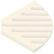 Decor 5-1/2" Corner Soap Dish, Cameo