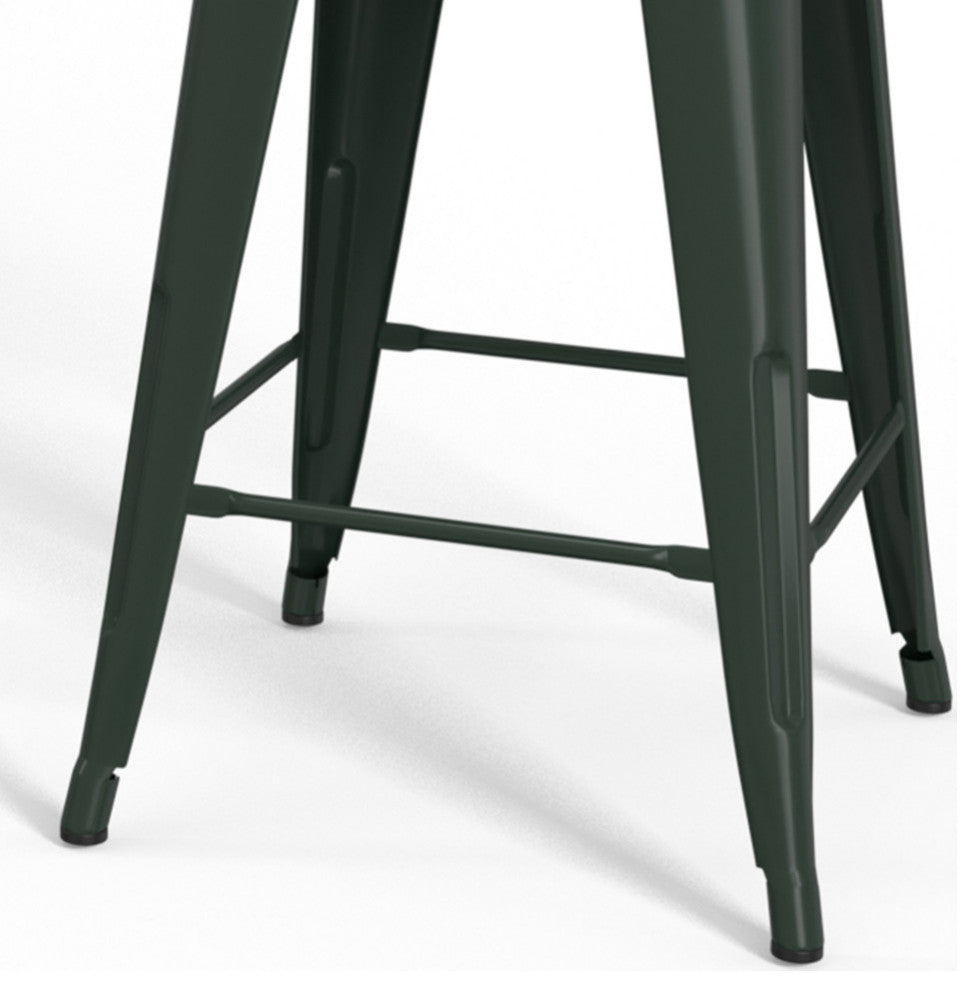 Rayne 24 inch Metal Counter Height Stool (Set of 2)