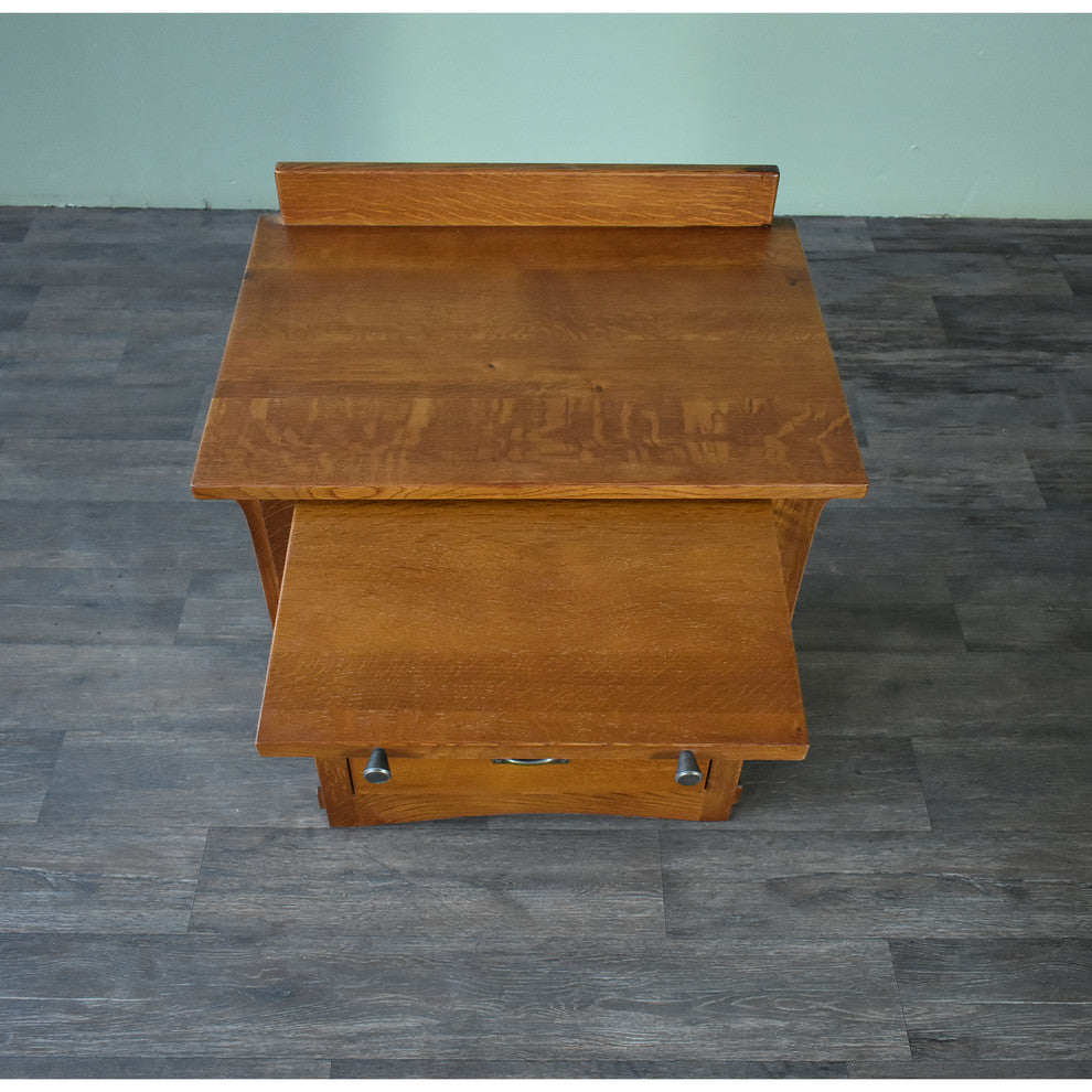 Mission Crofter 3 Drawer Nightstand - Michael's Cherry (MC-A)