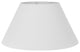 Ceramic 26" Table Lamp with Linen Shade, Light Grey Concrete-like