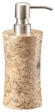 Vinca Collection Fossil Stone Soap Dispenser