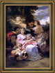 Narcisse Virgilio Diaz De la Pena Love's Rendesvous Framed Canvas Print, 18"x27"