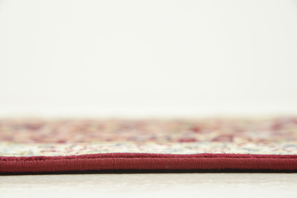 Unique Loom Burgundy Bristol Narenj 3' 0 x 5' 0 Area Rug