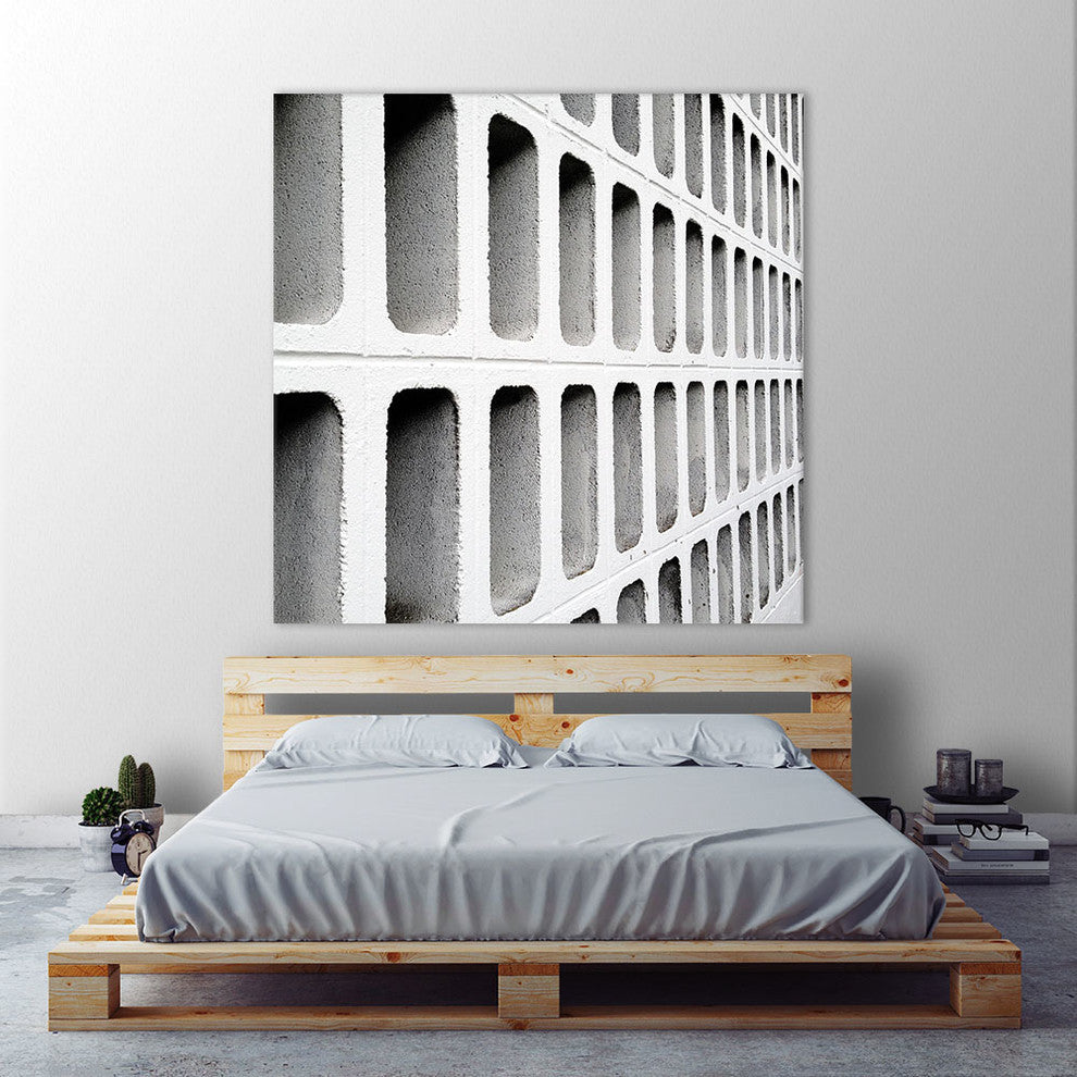 "West Seattle Wall" Fine Art Canvas Print, 54"x54"