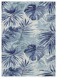 Machine Washable Indoor/Outdoor Chantille ACN1886 Blue 2'6" x 3'10" Rug