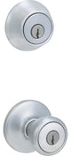 Kwikset® 690T-26D-CP-CODE-K6 Tylo Single Cylinder Combo Pack, Satin Chrome