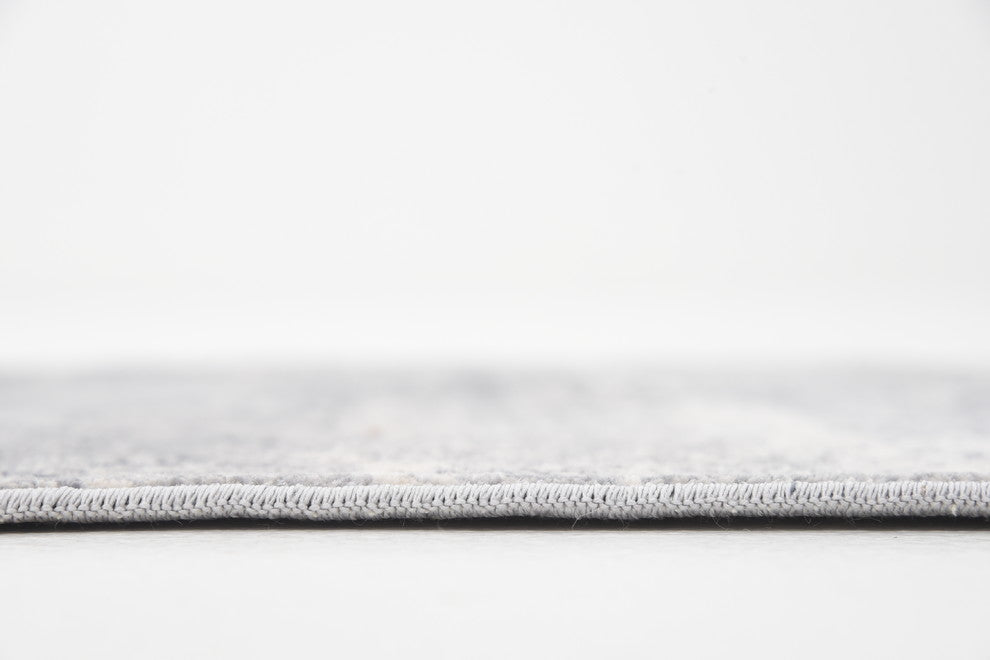 Unique Loom Dark Blue Chateau Jefferson 2' 2 x 6' 7 Runner Rug