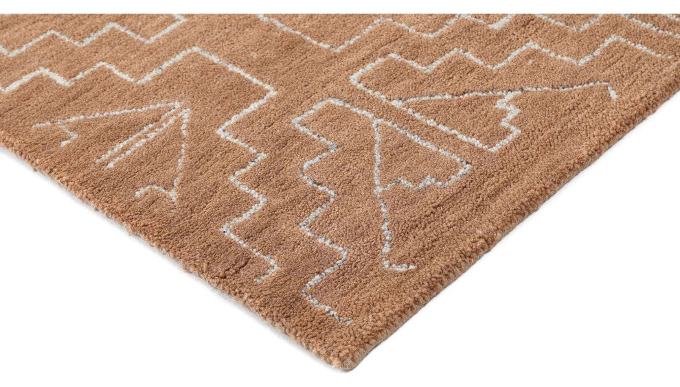 Nomad Garima Area Rug, Rust, 3'x5'