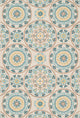 Francesca FC-38 Ivory Beige Area Rug, 7'6"x9'6"