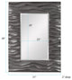 Zenith Mirror, Charcoal Gray