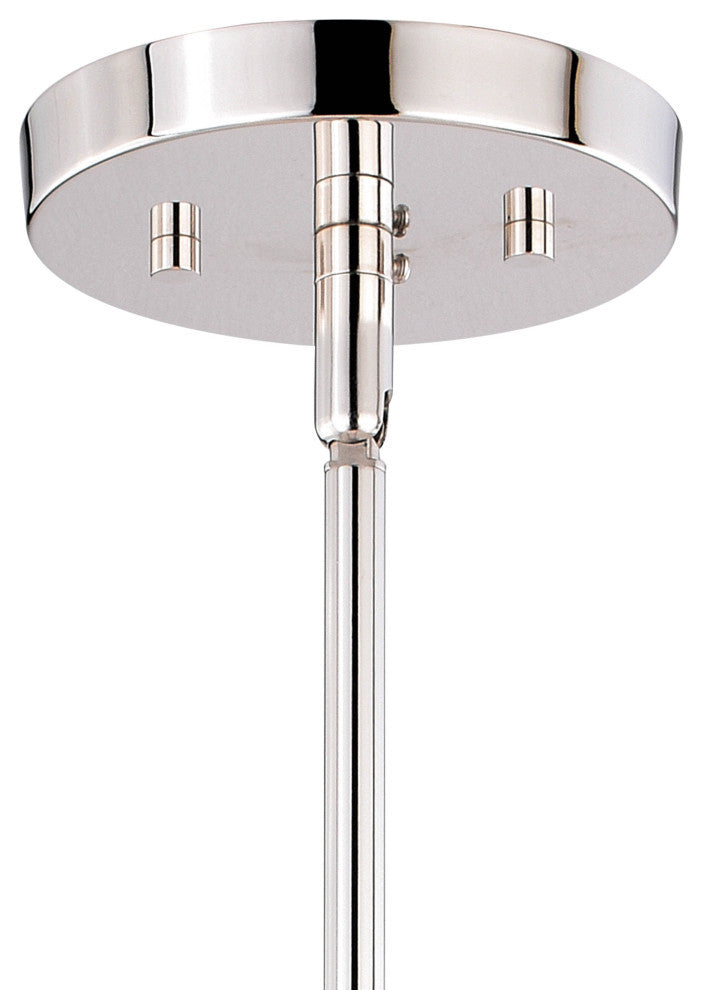 Estelle 6-Light Pendant Polished Nickel